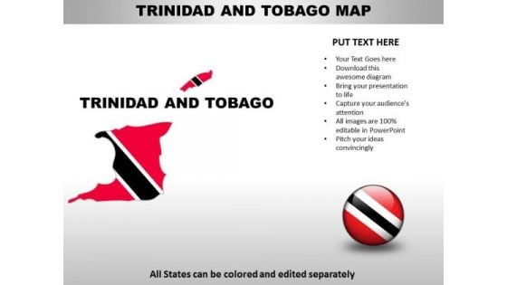 Country PowerPoint Maps Trinidad And Tobago