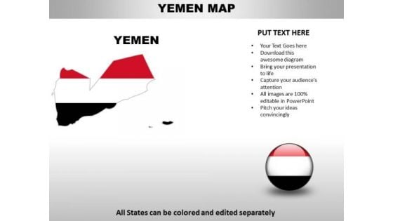 Country PowerPoint Maps Yemen Country PowerPoint Maps Yemen