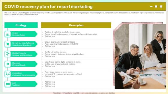 Covid Recovery Plan For Resort Marketing Inspiration Pdf