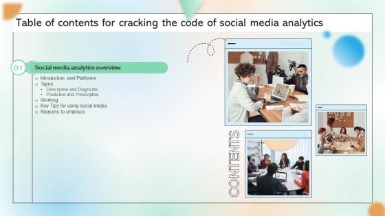 Cracking The Code Of Social Media Table Of Contents Cracking The Code Of Social Media Table Of Contents