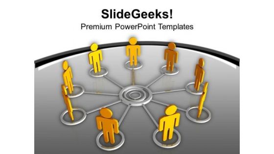 Create A Network And Team For Business PowerPoint Templates Ppt Backgrounds For Slides 0513