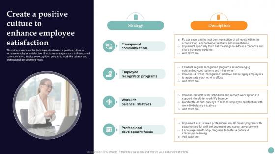 Create A Positive Culture To Improving Employee Performance PPT Presentation Strategy SS V Create A Positive Culture To Improving Employee Performance PPT Presentation Strategy SS V