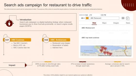 Create A Restaurant Marketing Search Ads Campaign For Restaurant To Drive Create A Restaurant Marketing Search Ads Campaign For Restaurant To Drive