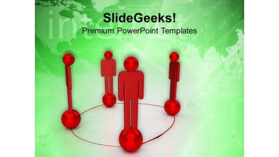 Create A Social Network PowerPoint Templates Ppt Backgrounds For Slides 0513