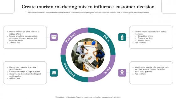 Create Tourism Marketing Mix Comprehensive Marketing Guide For Tourism Industry Inspiration Pdf