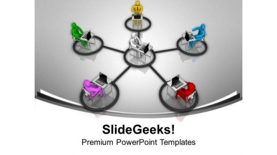 Create Your Network For Business PowerPoint Templates Ppt Backgrounds For Slides 0613