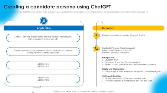 Creating A Candidate Persona AI Powered Recruitment Enhancing Ppt Slide AI SS V Creating A Candidate Persona AI Powered Recruitment Enhancing Ppt Slide AI SS V