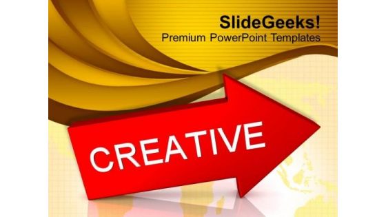 Creative Arrow Business PowerPoint Templates Ppt Backgrounds For Slides 0113