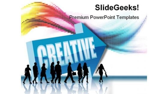 Creative Business PowerPoint Templates And PowerPoint Backgrounds 0711