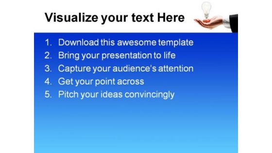 Creativity Business PowerPoint Themes And PowerPoint Slides 0211