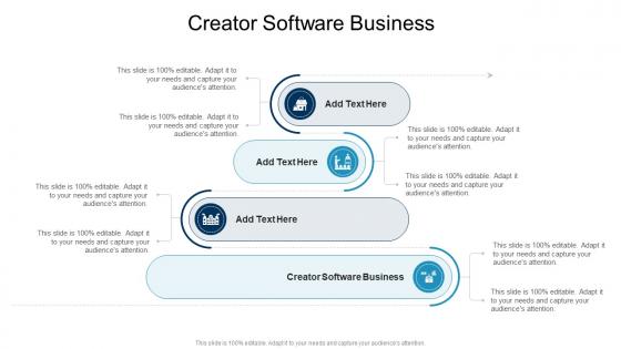 Creator Software Business In Powerpoint And Google Slides Cpb