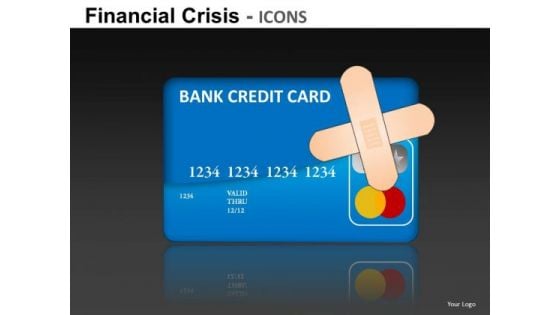 Credit Card Debt PowerPoint Templates
