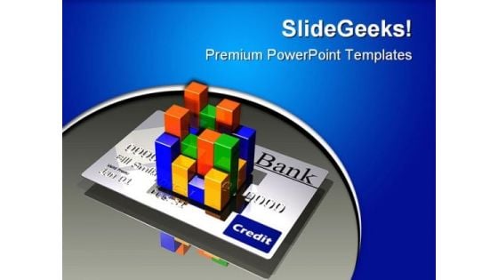 Credit Card Statistics Business PowerPoint Templates And PowerPoint Backgrounds 0811 Credit Card Statistics Business PowerPoint Templates And PowerPoint Backgrounds 0811