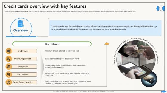 Credit Cards Overview With Key Features Swipe Smartly A Practical Guide Fin SS V