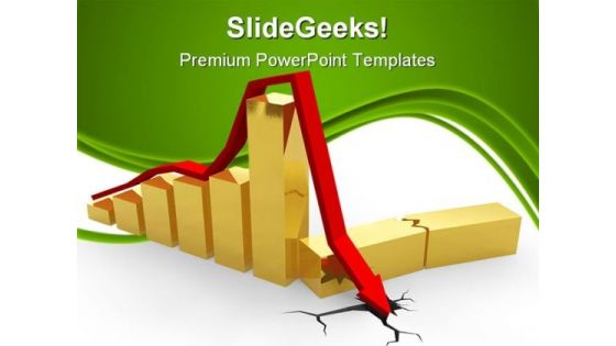 Crisis Chart Business PowerPoint Templates And PowerPoint Backgrounds 0511