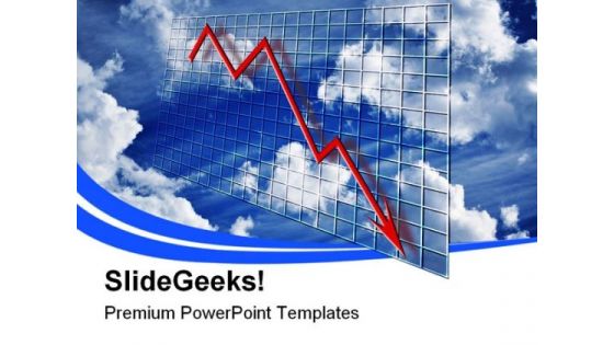 Crisis Chart Business PowerPoint Themes And PowerPoint Slides 0811