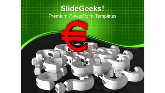 Crisis Euro Business PowerPoint Templates Ppt Backgrounds For Slides 0113