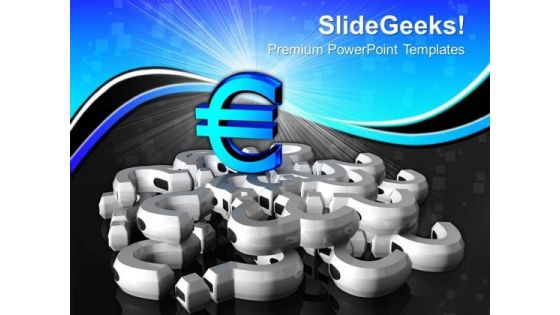 Crisis Euro Marketing PowerPoint Templates And PowerPoint Themes 1012