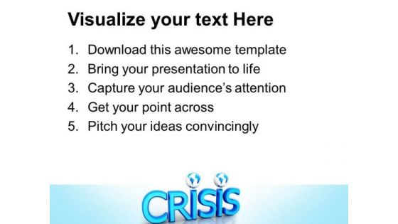Crisis Finance PowerPoint Templates And PowerPoint Themes 0812