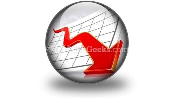 Crisis Graph Ppt Icon For Ppt Templates And Slides C