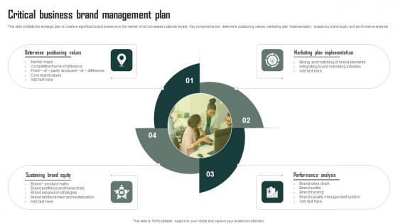 Critical Business Brand Management Plan Slides Pdf