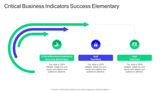 Critical Business Indicators Success Elementary In Powerpoint And Google Slides Cpb