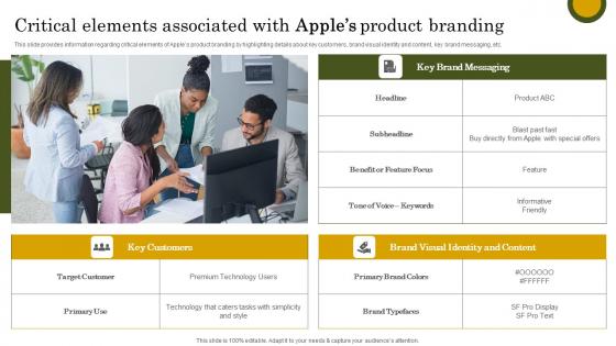 Critical Elements Associated Apple Branding Strategy To Become Market Leader Portrait Pdf