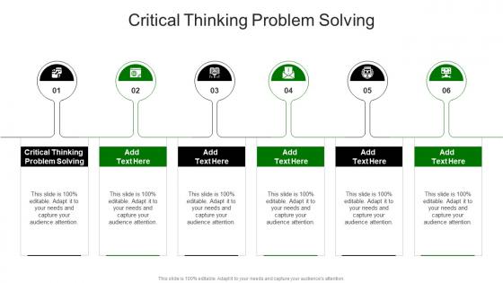 Critical Thinking Problem Solving In Powerpoint And Google Slides Cpb