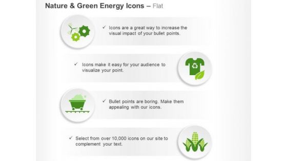 Crop Trolley Tshirt And Gears For Nature And Green Technology Ppt Slides Graphics Crop Trolley Tshirt And Gears For Nature And Green Technology Ppt Slides Graphics