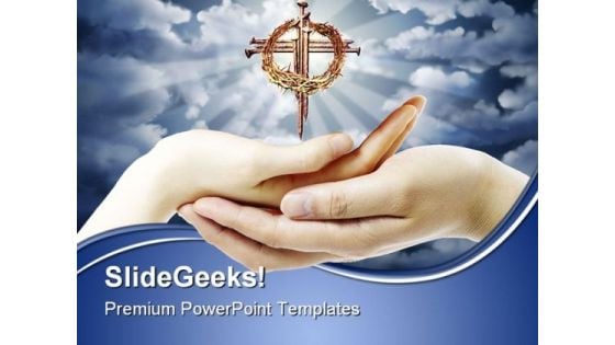 Cross Faith Religion PowerPoint Templates And PowerPoint Backgrounds 0611