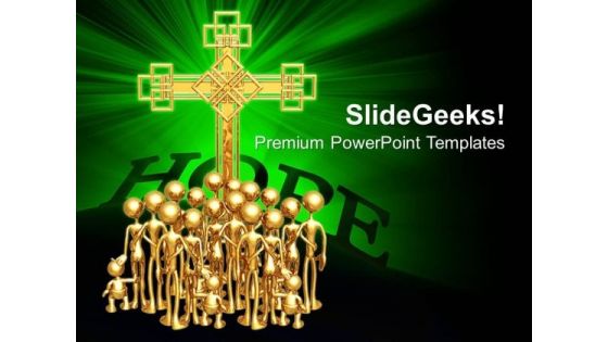 Cross Gathering Church PowerPoint Templates And PowerPoint Themes 0812 Cross Gathering Church PowerPoint Templates And PowerPoint Themes 0812