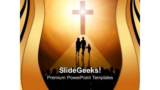 Cross People Church PowerPoint Templates And PowerPoint Themes 0712