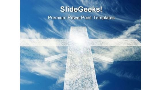 Cross Religion PowerPoint Templates And PowerPoint Backgrounds 0911
