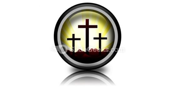 Cross Religion Ppt Icon For Ppt Templates And Slides Cc