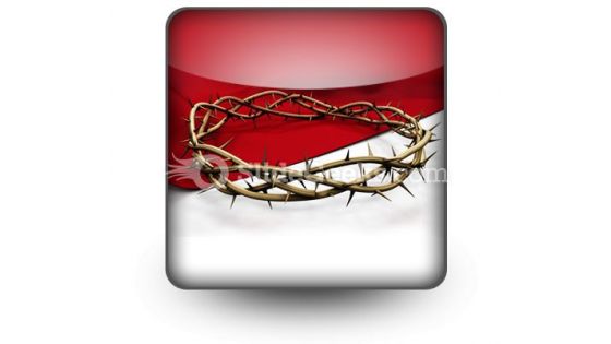 Crown Of Thorns Ppt Icon For Ppt Templates And Slides S