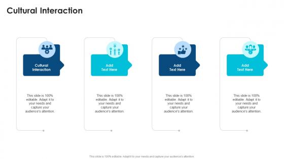 Cultural Interaction In Powerpoint And Google Slides Cpb