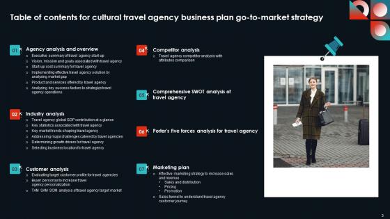 Cultural Travel Agency Business Plan Go To Market Strategy