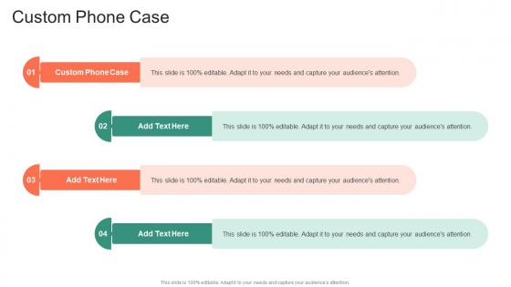 Custom Phone Case In Powerpoint And Google Slides Cpb