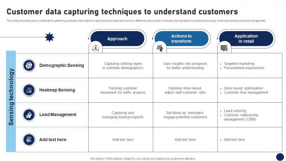 Customer Data Capturing Techniques To Understand Customers DT SS V Customer Data Capturing Techniques To Understand Customers DT SS V