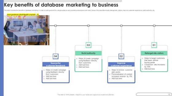 Customer Database Marketing Ppt PowerPoint Presentation Complete Deck With Slides Slide12