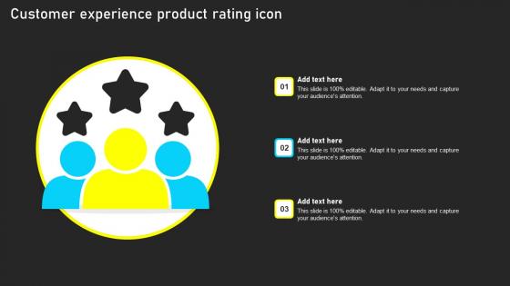 Customer Experience Product Rating Icon Summary Pdf