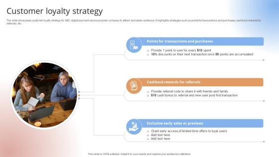 Customer Loyalty Strategy Payment Gateway Provider Startup GTM Strategy GTM SS V