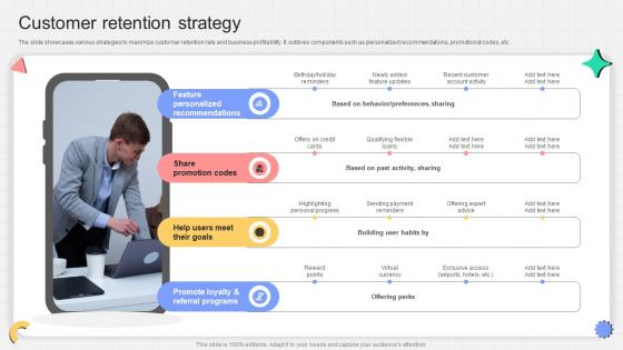 Customer Retention Strategy P2p Payment Startup Go To Market Strategy GTM SS V