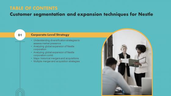 Customer Segmentation And Expansion Techniques For Nestle Table Of Contents Pictures Pdf