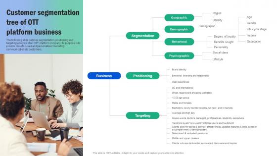 Customer Segmentation Tree Of Ott Platform Business Guide For Segmenting And Formulating Formats Pdf