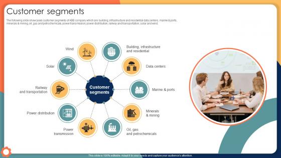 Customer Segments Engineering Solution Provider Company Profile CP SS V