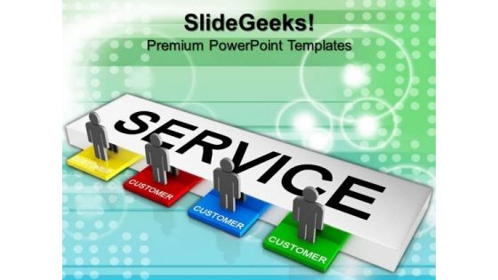 Customer Service Concept Computer PowerPoint Templates And PowerPoint Themes 1012