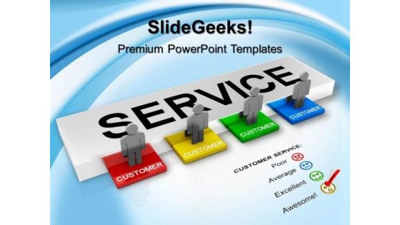 Customer Service Concept Success PowerPoint Templates And PowerPoint Themes 1012