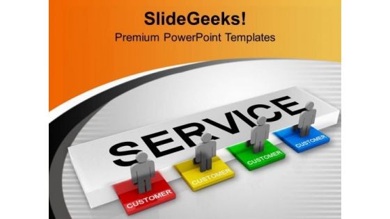 Customer Service Concept Success PowerPoint Templates Ppt Backgrounds For Slides 0213