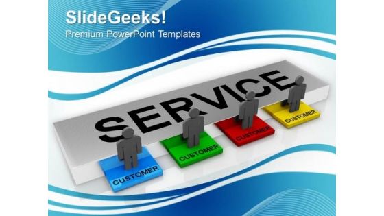 Customer Service Support Communication PowerPoint Templates Ppt Backgrounds For Slides 1212